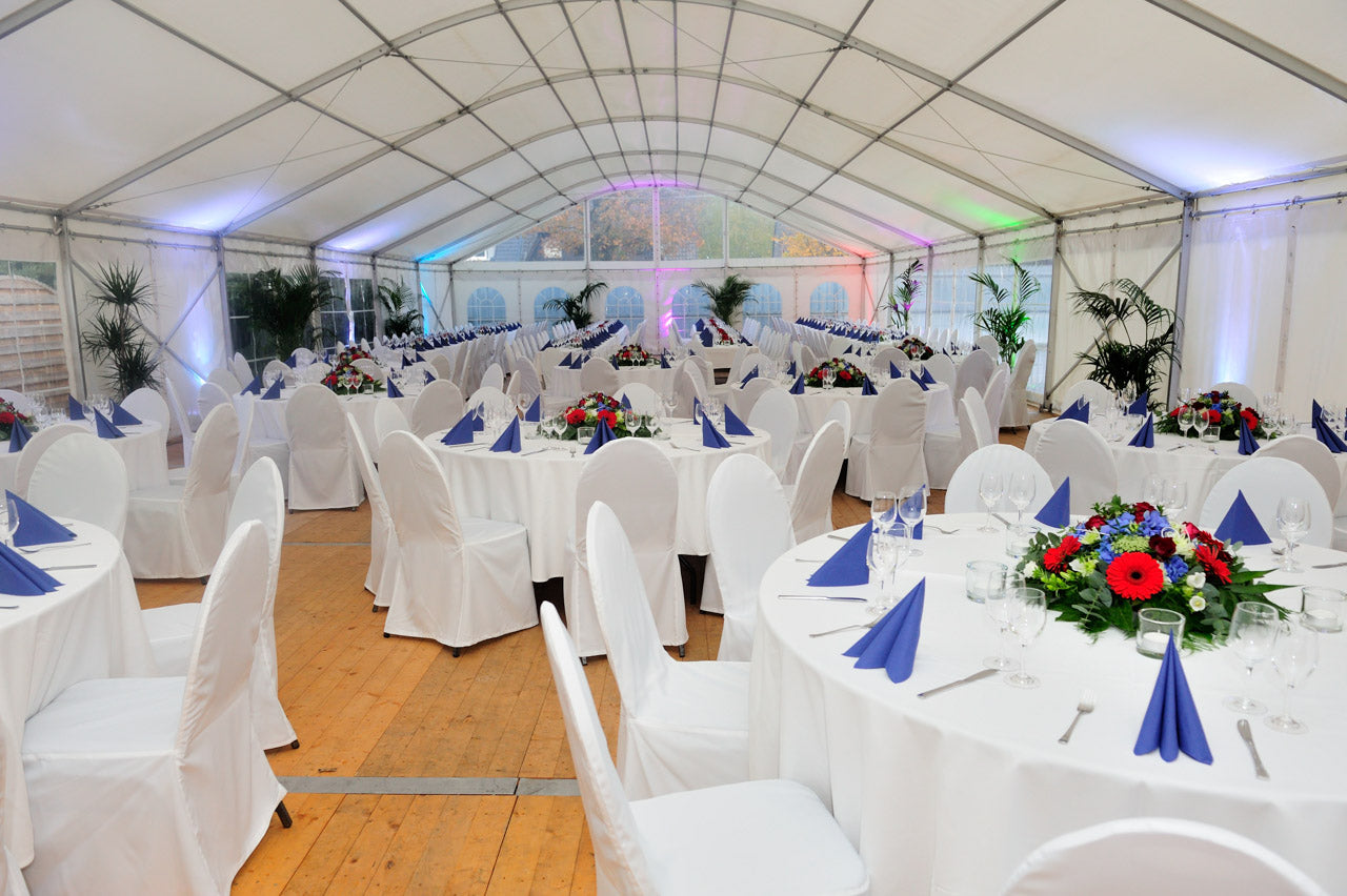 Rundbogenzelt (Bodega) mit Boden mieten